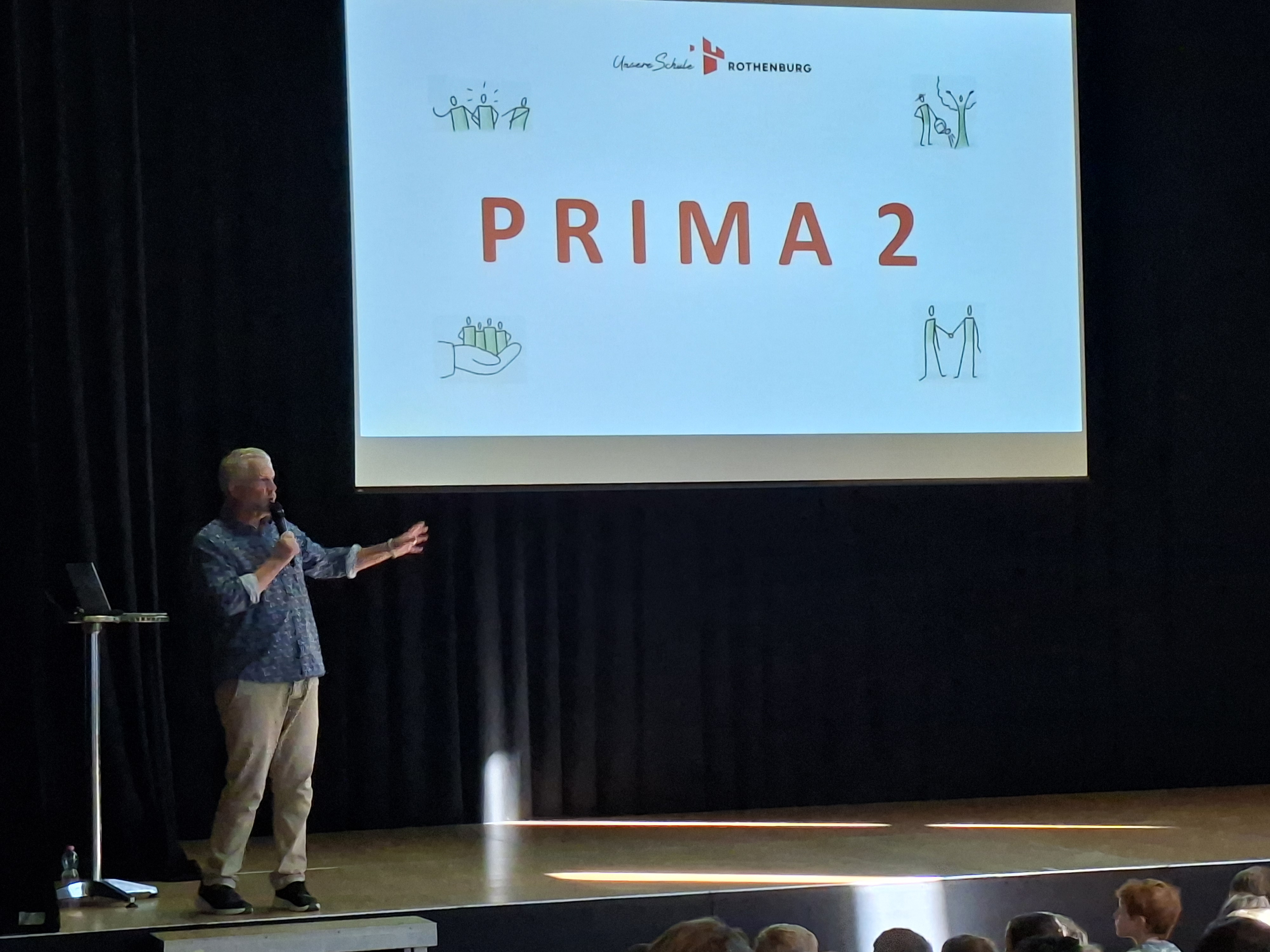Schuleröffnungsfeier Prima 2